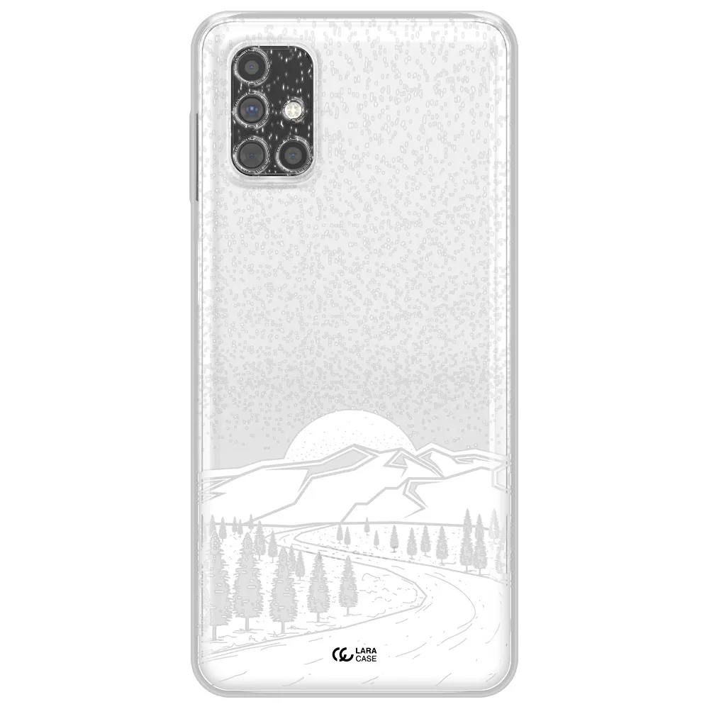 Winter Night Samsung M31S Clear TPU Case