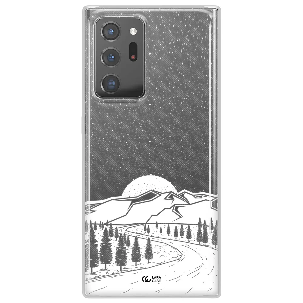 Winter Night Samsung Note 20 Ultra Clear TPU Case