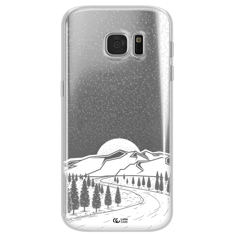 Winter Night Samsung S 7 Clear TPU Case