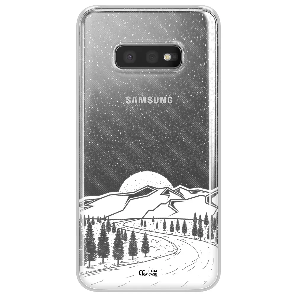 Winter Night Samsung S10e Clear TPU Case