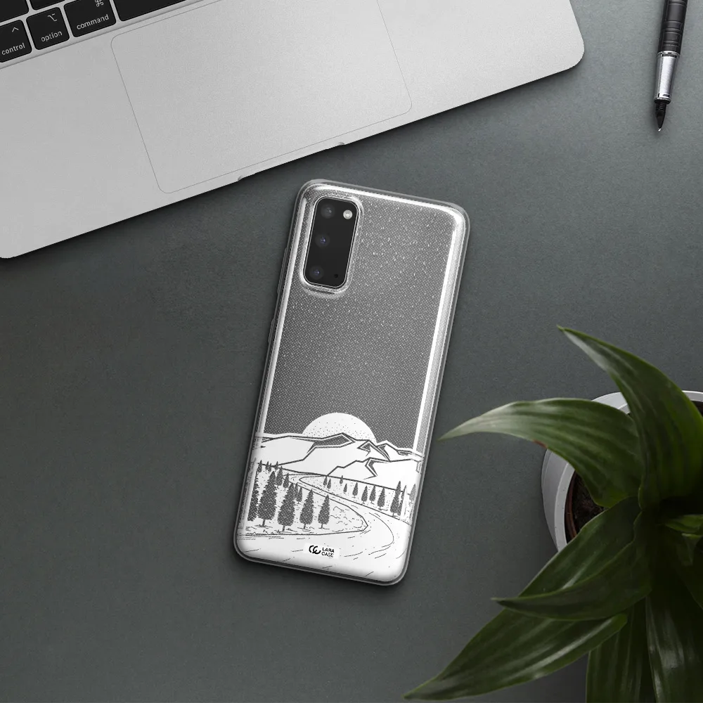 Winter Night Samsung S20 Clear TPU Case