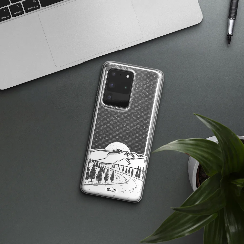 Winter Night Samsung S20 Ultra Clear TPU Case