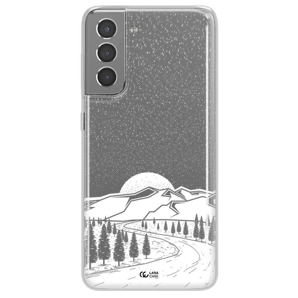 Winter Night Samsung S21 Plus Clear TPU Case