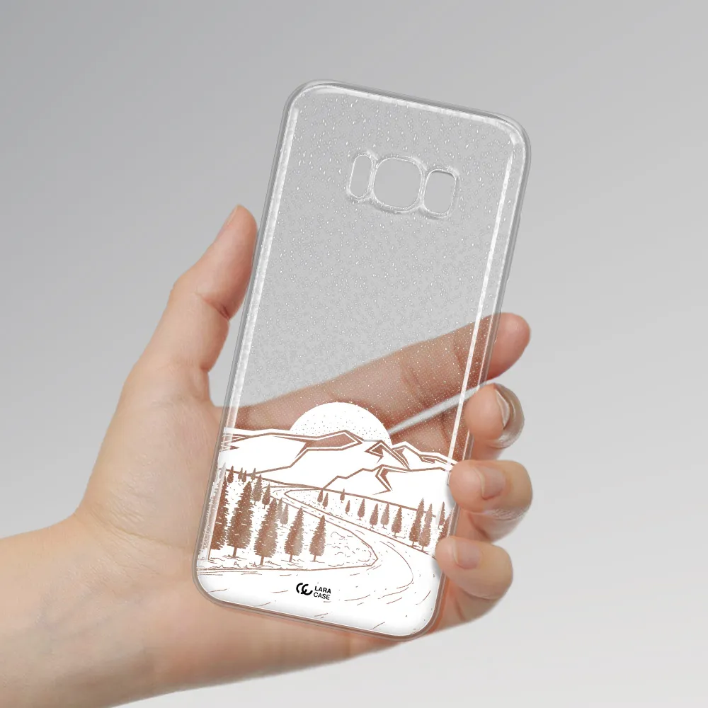 Winter Night Samsung S8 Plus Clear TPU Case