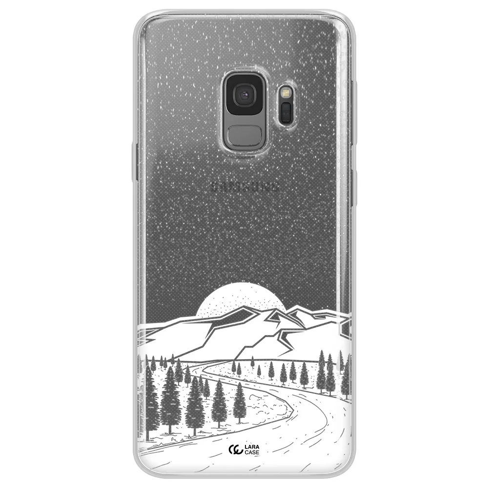 Winter Night Samsung S9 Clear TPU Case