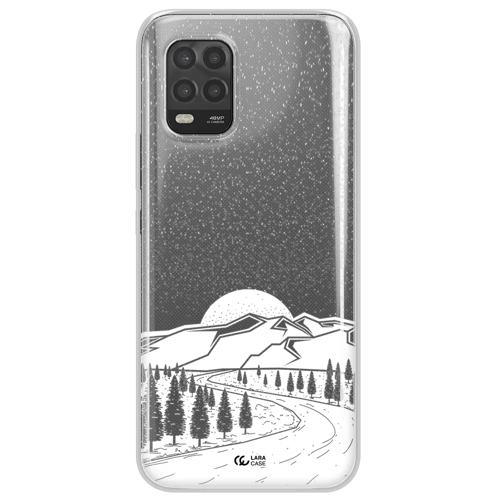 Winter Night Xiaomi Mi 10 Lite Clear TPU Case