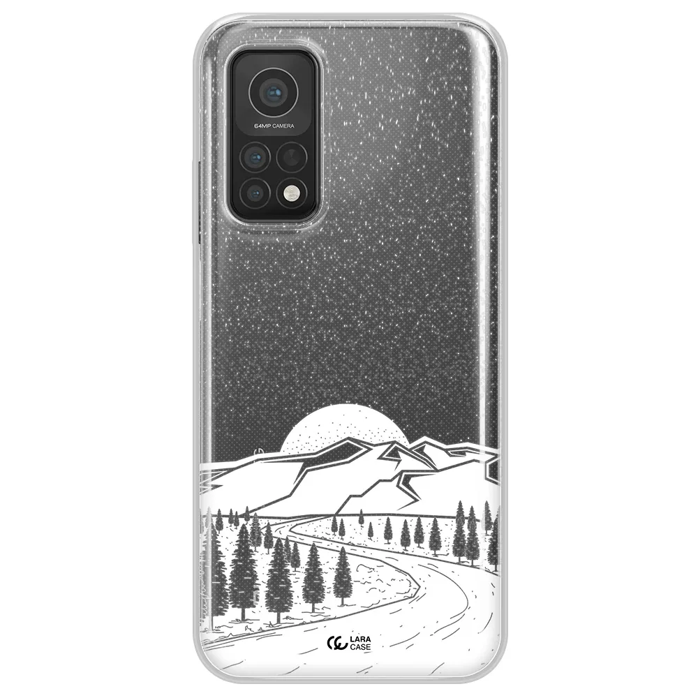 Winter Night Xiaomi Mi 10T Clear TPU Case