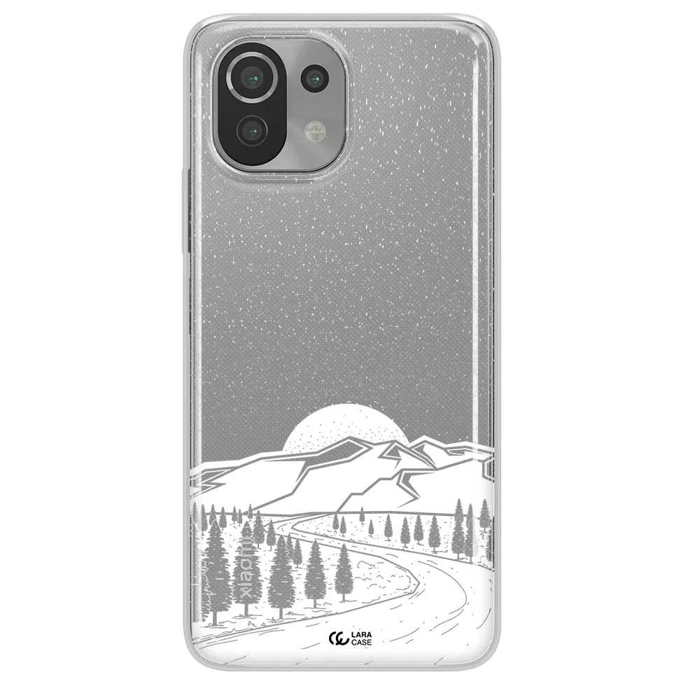 Winter Night Xiaomi Mi 11 Lite Clear TPU Case