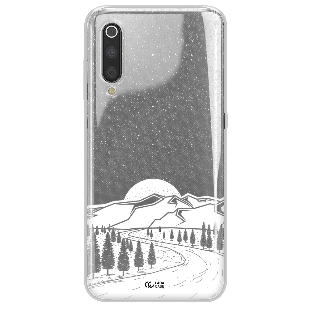 Winter Night Xiaomi Mi 9 Clear TPU Case