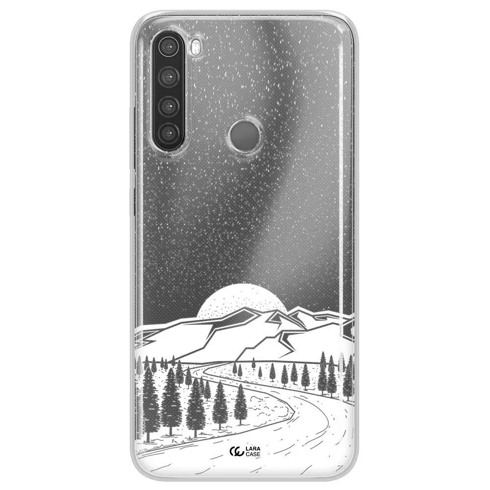 Winter Night Xiaomi Note 8 Clear TPU Case
