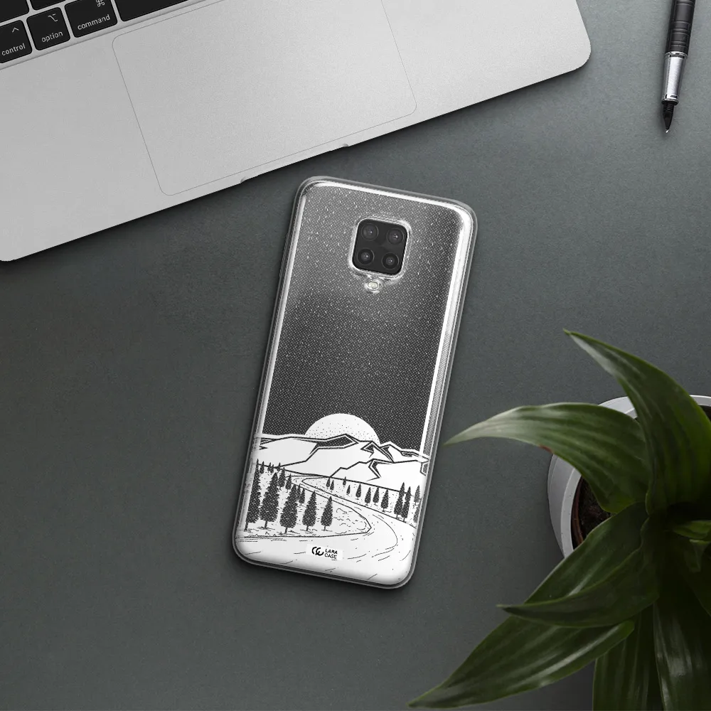 Winter Night Xiaomi Note 9 Pro Clear TPU Case