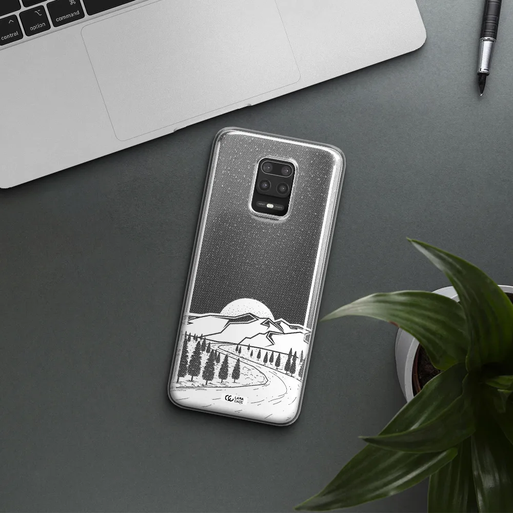 Winter Night Xiaomi Note 9S Clear TPU Case