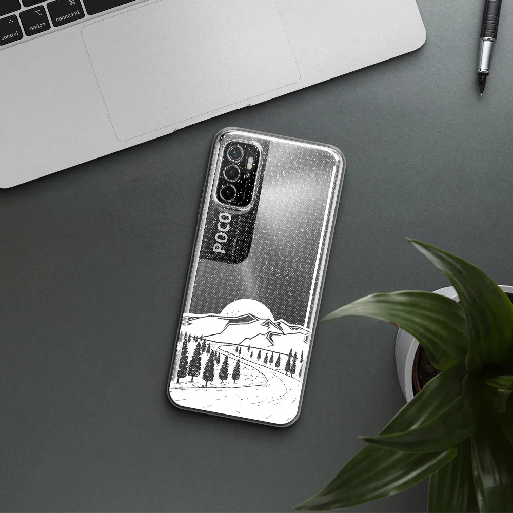 Winter Night Xiaomi Poco M3 Pro Clear Tpu Case