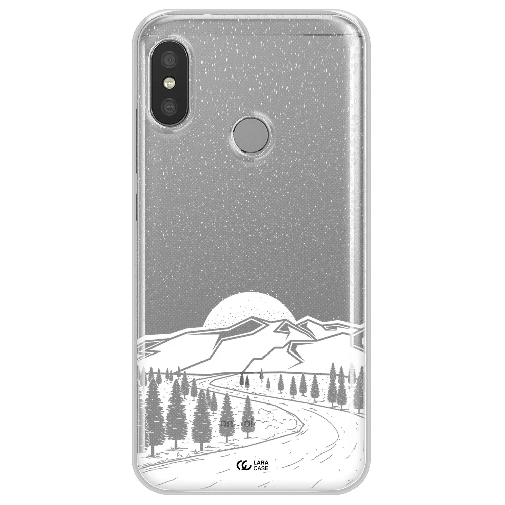 Winter Night Xiaomi Redmi 6 Pro Clear TPU Case