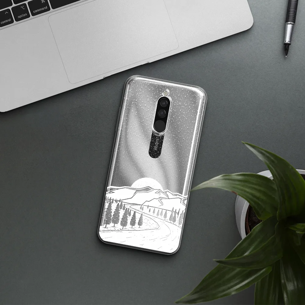 Winter Night Xiaomi Redmi 8 Clear Tpu Case