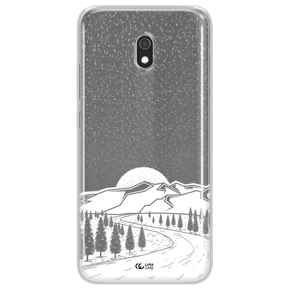 Winter Night Xiaomi Redmi 8A Clear TPU Case
