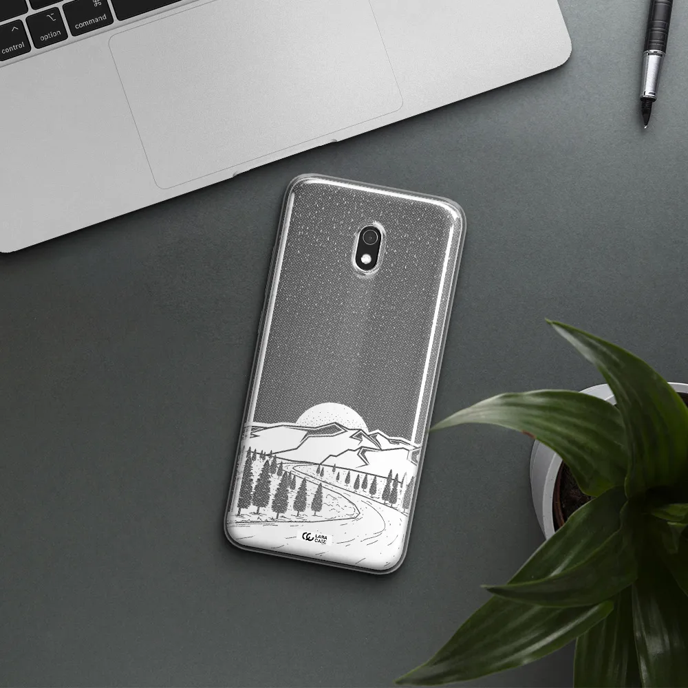 Winter Night Xiaomi Redmi 8A Clear TPU Case