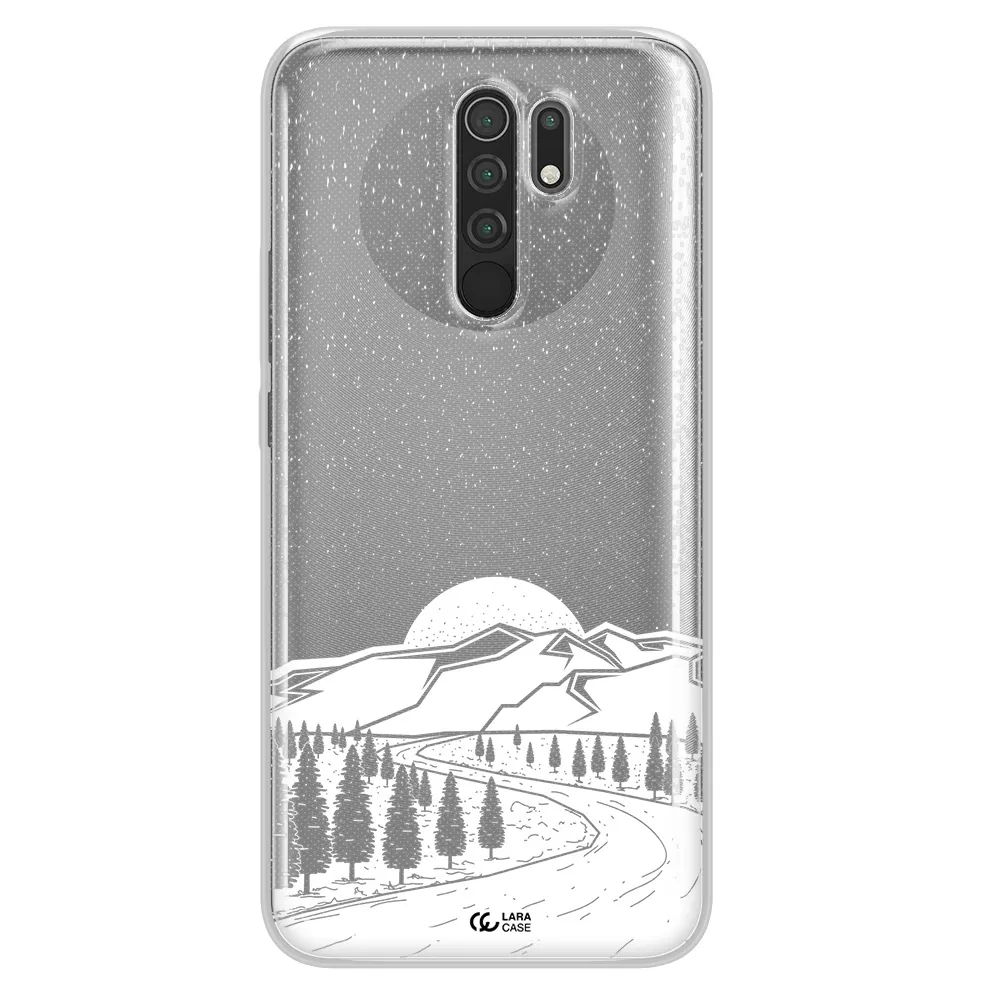 Winter Night Xiaomi Redmi 9 Clear TPU Case