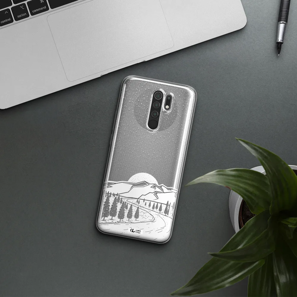 Winter Night Xiaomi Redmi 9 Clear TPU Case