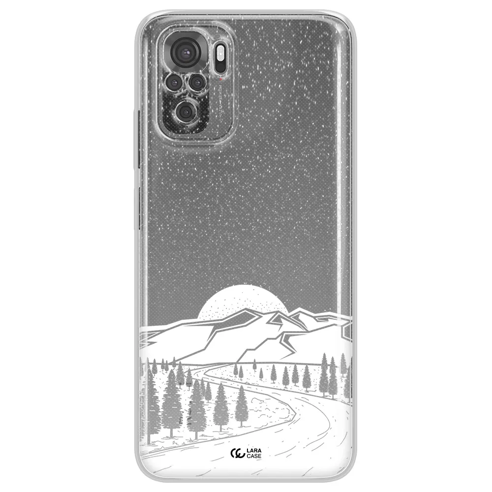 Winter Night Xiaomi Redmi Note 10S Clear Tpu Case