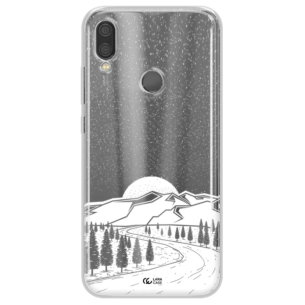 Winter Night Xiaomi Redmi Note 7 Clear TPU Case