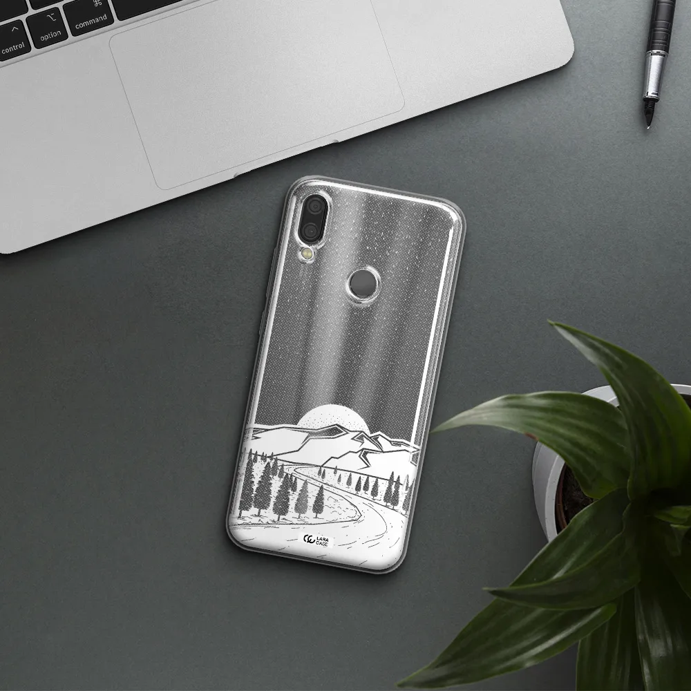 Winter Night Xiaomi Redmi Note 7 Clear TPU Case