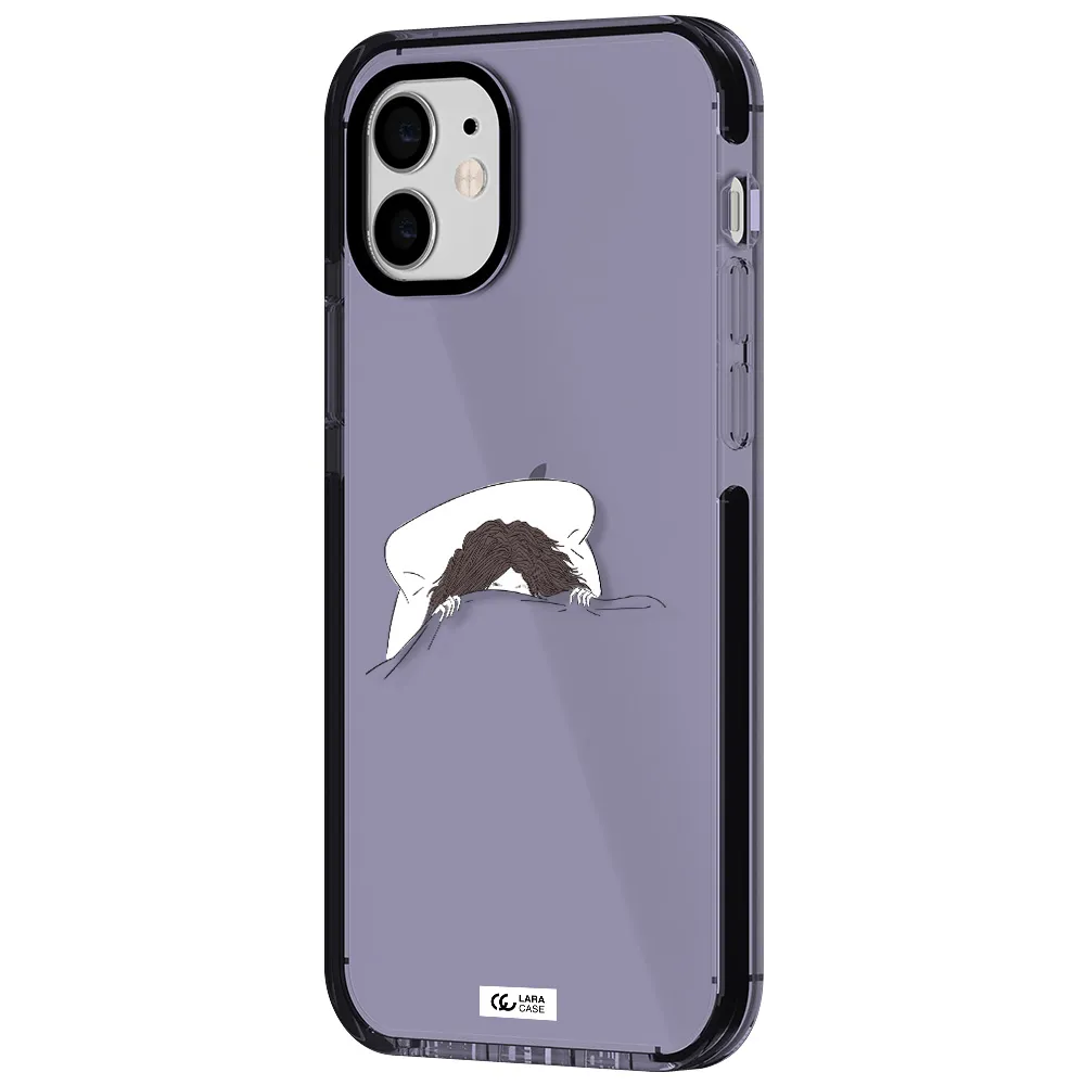 Do Not Wake Me Up Apple iPhone 11 impact Lilac Case