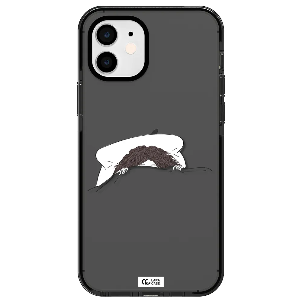 Do Not Wake Me Up Apple iPhone 11 impact Smoke Black Case