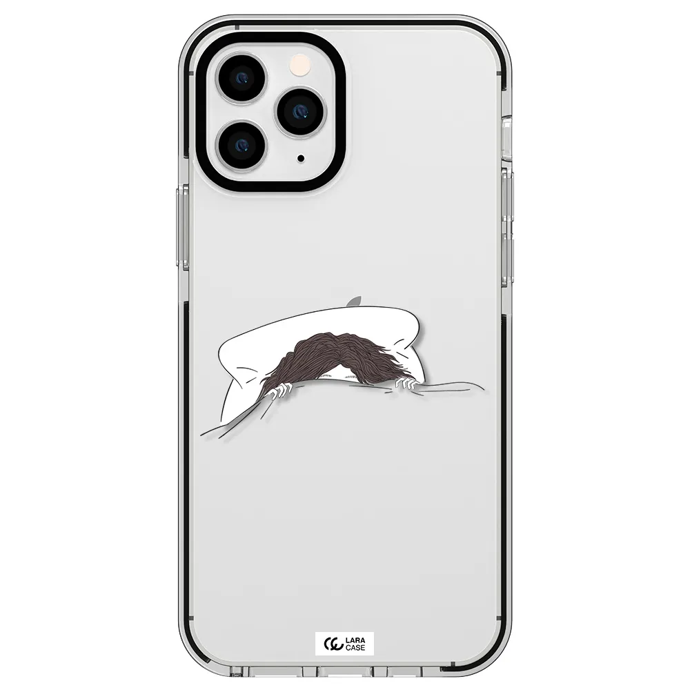 Do Not Wake Me Up Apple iPhone 11 pro max impact black border Case