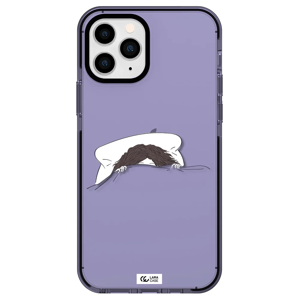 Do Not Wake Me Up Apple iPhone 11 pro max impact Lilac Case
