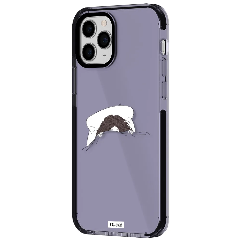 Do Not Wake Me Up Apple iPhone 11 pro max impact Lilac Case