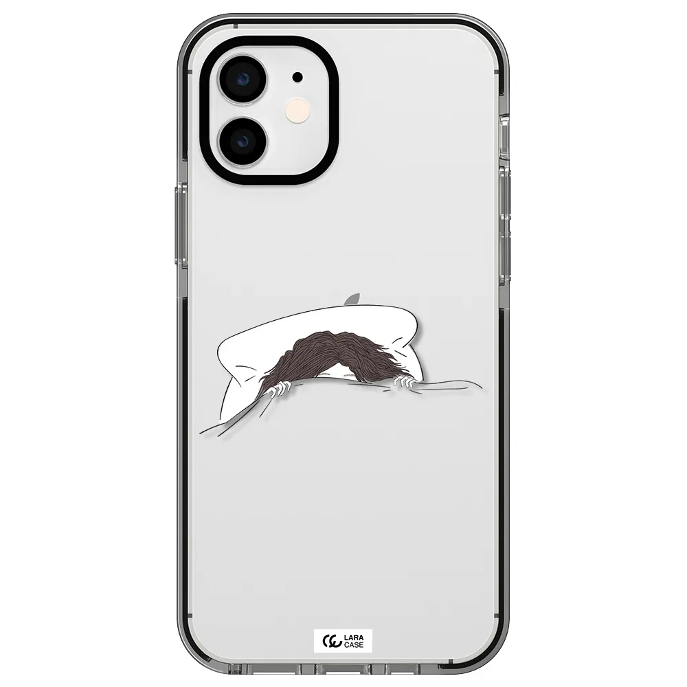 Do Not Wake Me Up Apple iPhone 12 impact black border Case