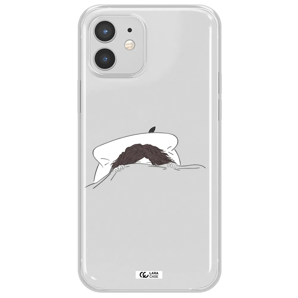 Do Not Wake Me Up Apple iPhone 12 mini Clear TPU Case