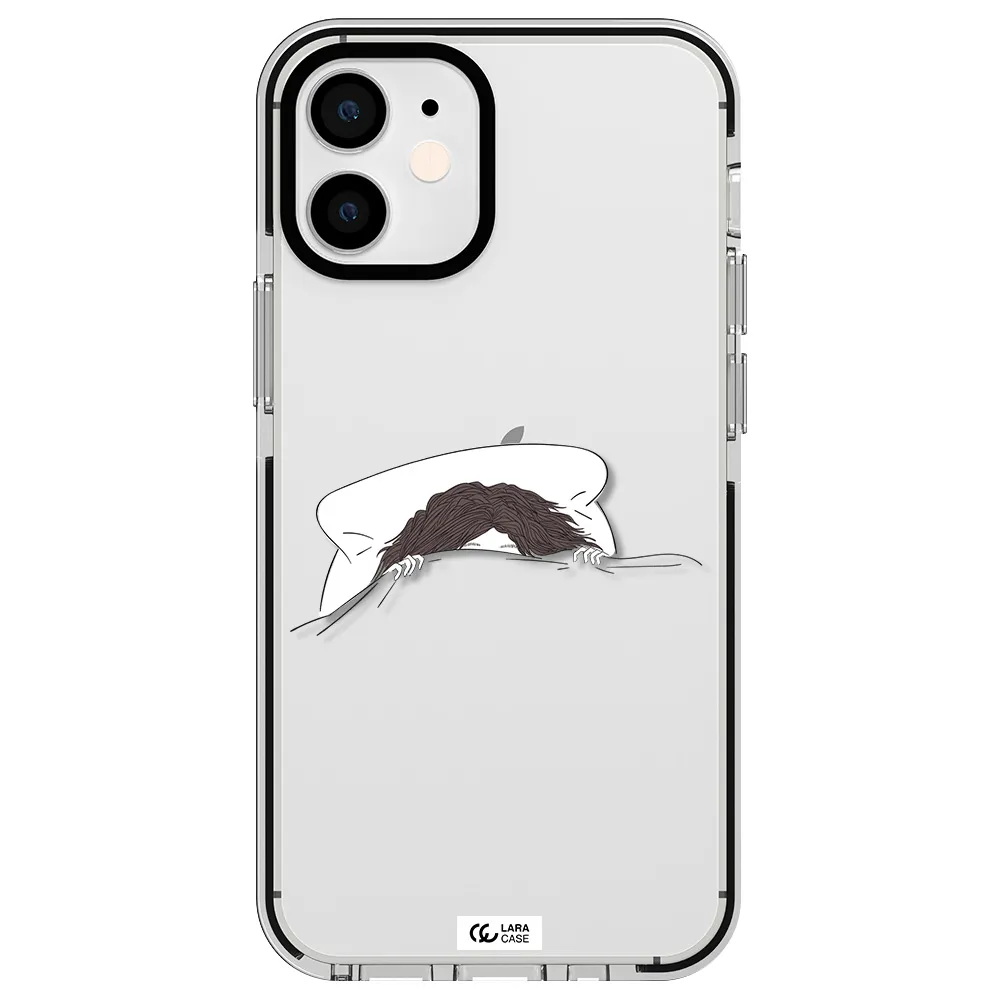 Do Not Wake Me Up Apple iPhone 12 mini impact black border Case