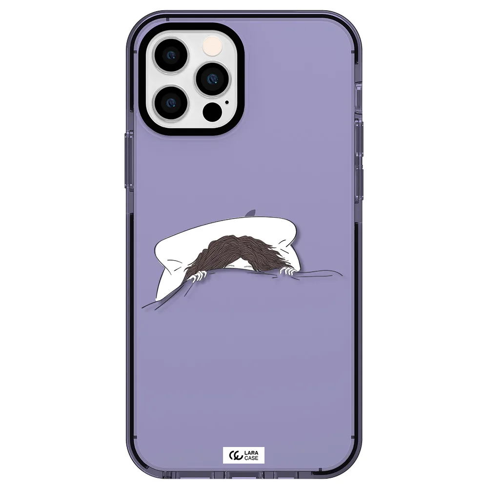 Do Not Wake Me Up Apple iPhone 12 pro impact Lilac Case