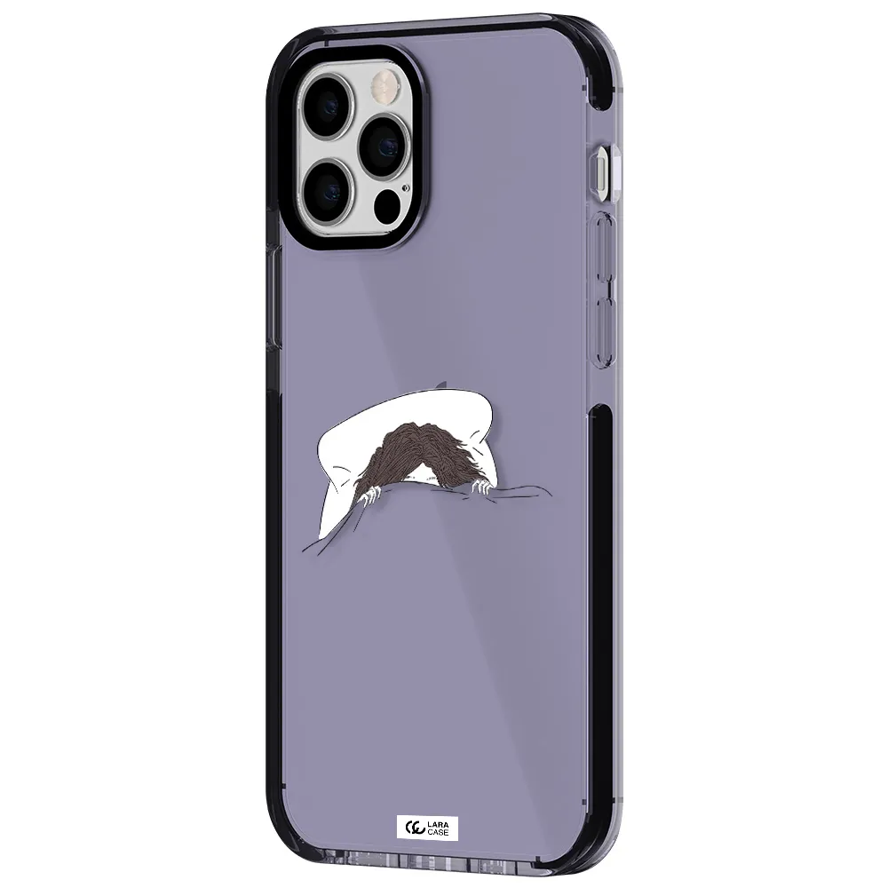 Do Not Wake Me Up Apple iPhone 12 pro impact Lilac Case