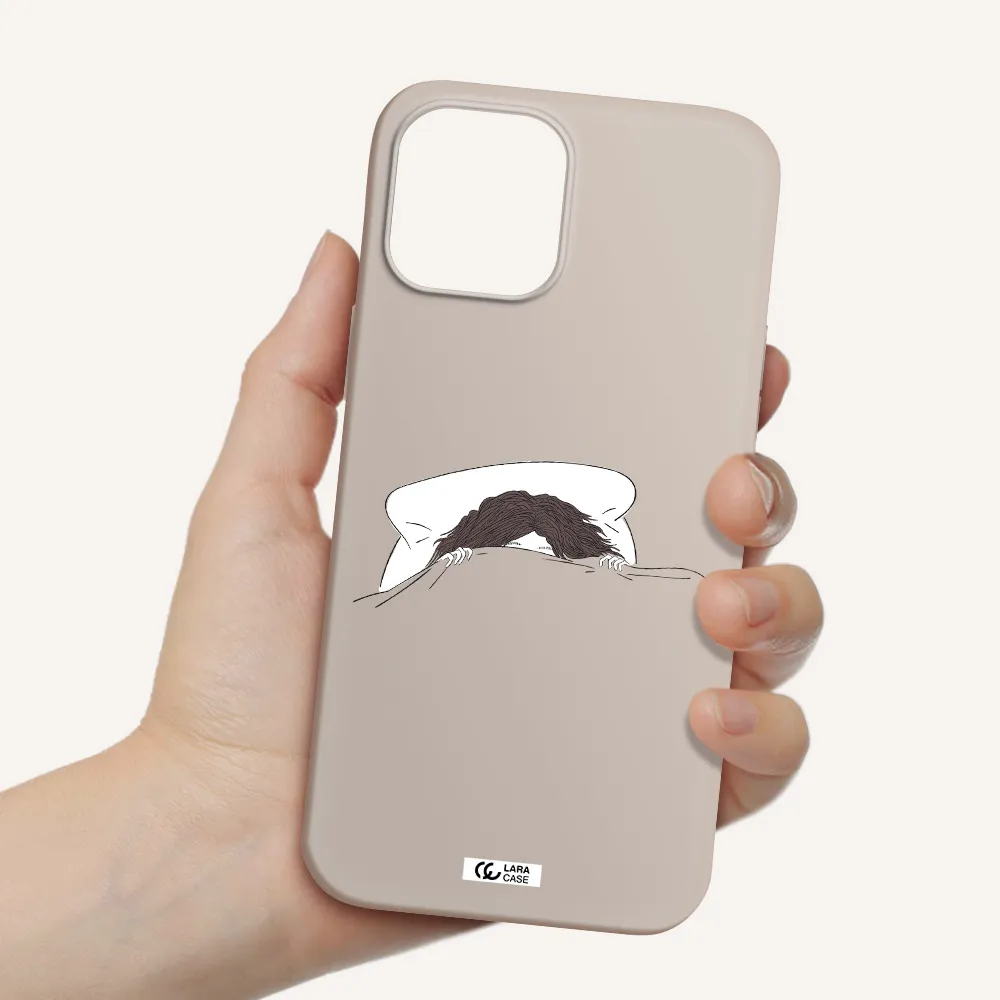 Do Not Wake Me Up Apple iPhone 12 pro Silicone Stone Case