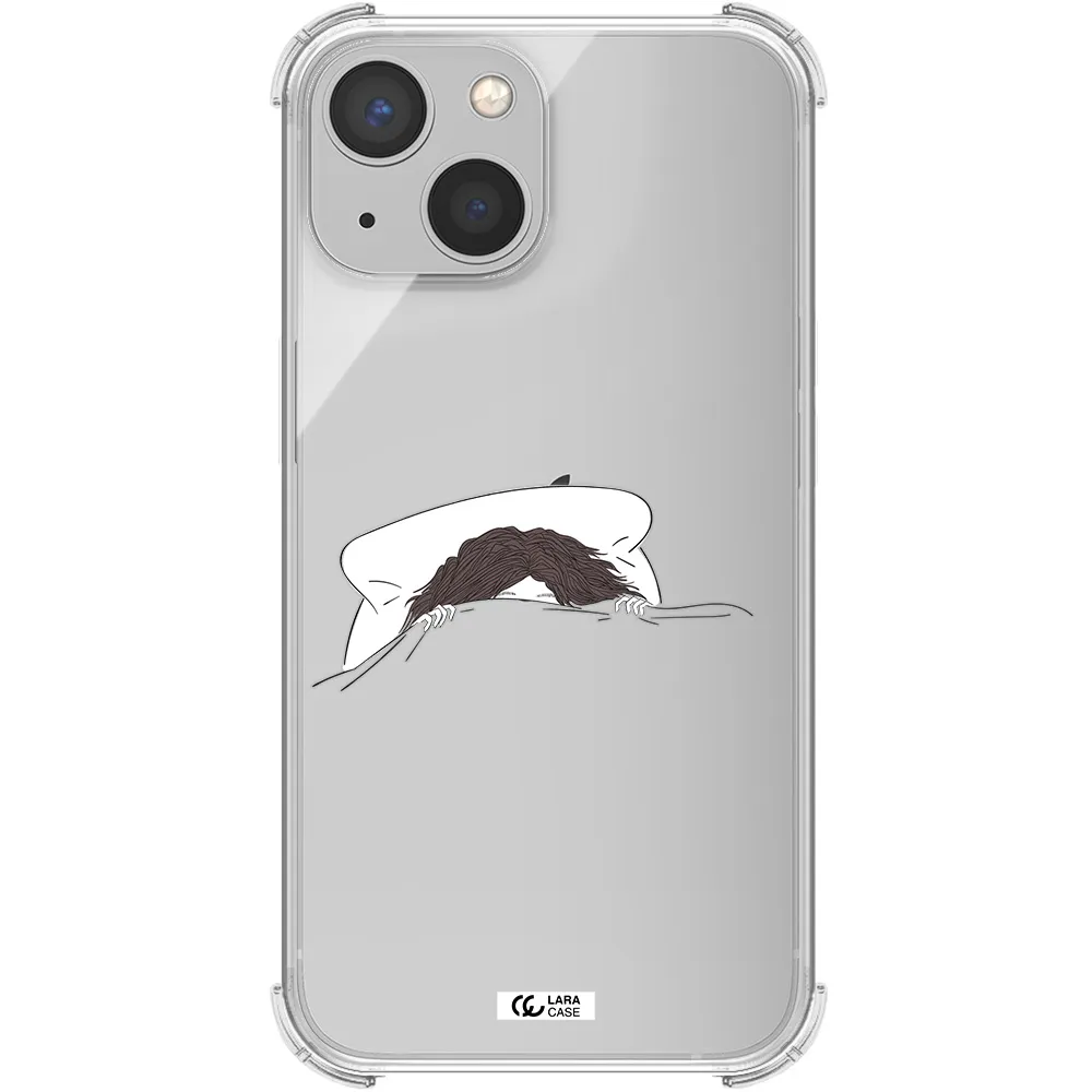 Do Not Wake Me Up Apple iPhone 13 Clear PC Case