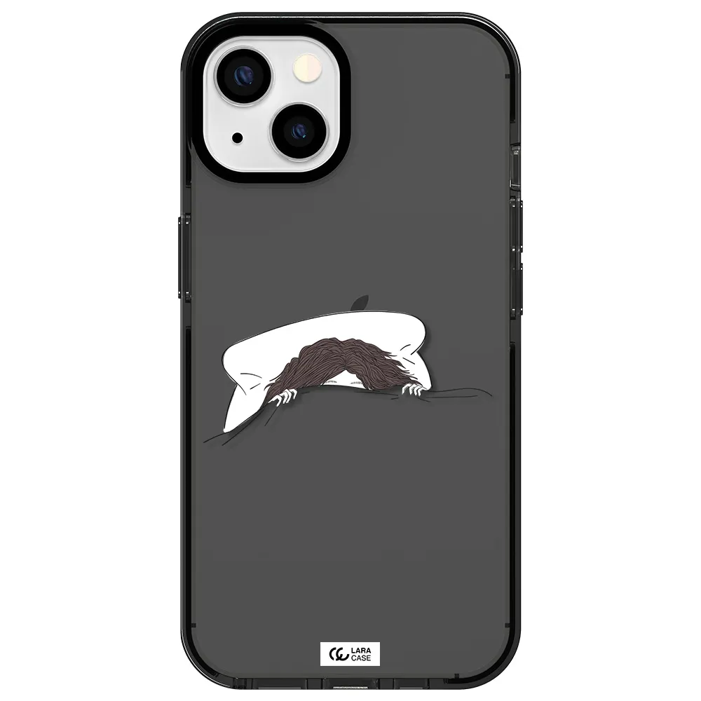 Do Not Wake Me Up Apple iPhone 13 impact Smoke Black Case