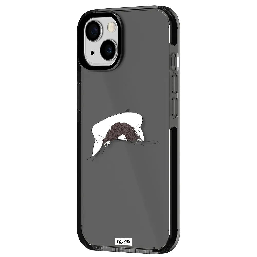 Do Not Wake Me Up Apple iPhone 13 impact Smoke Black Case