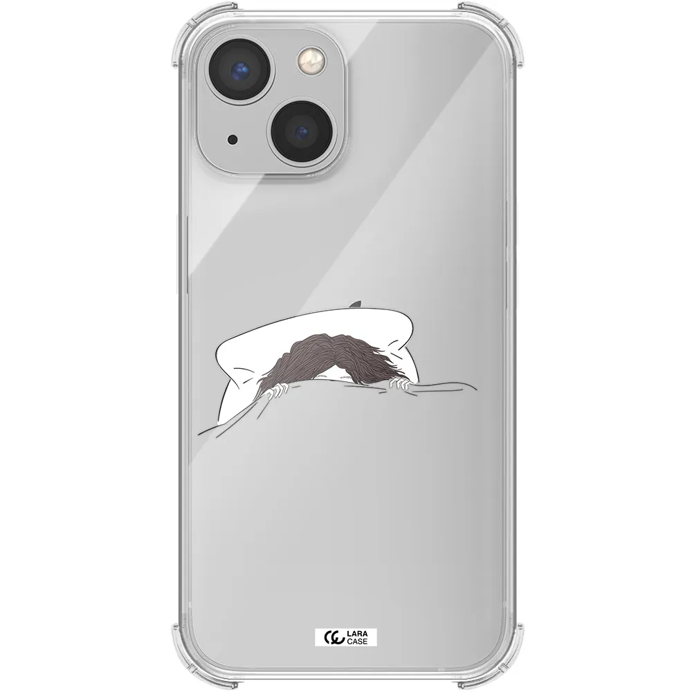 Do Not Wake Me Up Apple iPhone 13 mini Clear PC Case