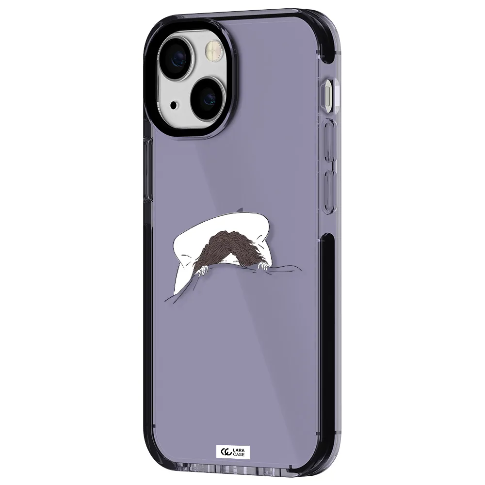 Do Not Wake Me Up Apple iPhone 13 mini impact Lilac Case