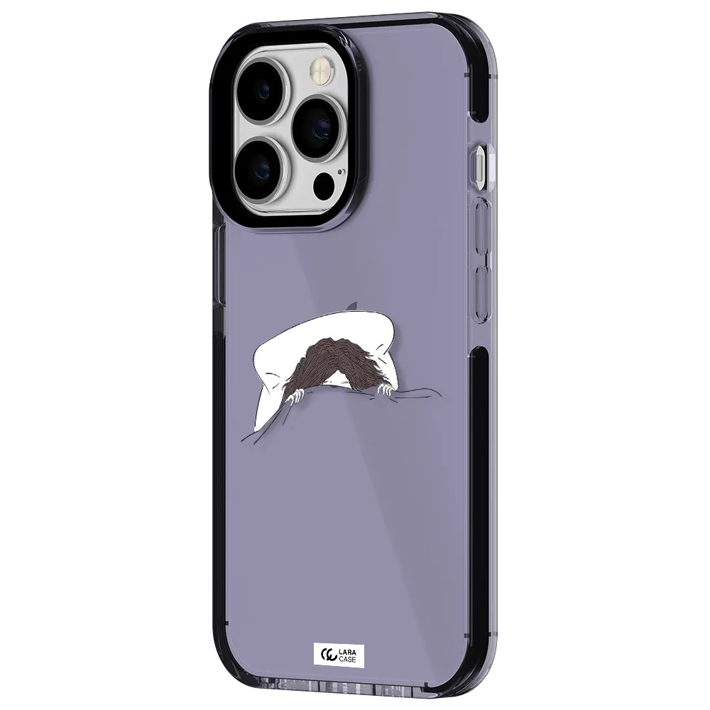 Do Not Wake Me Up Apple iPhone 13 Pro impact Lilac Case