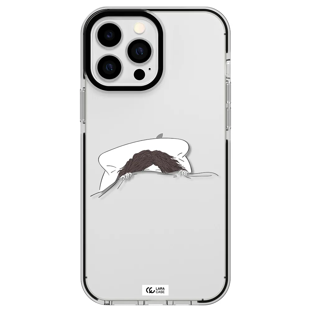 Do Not Wake Me Up Apple iPhone 13 Pro Max impact black border Case