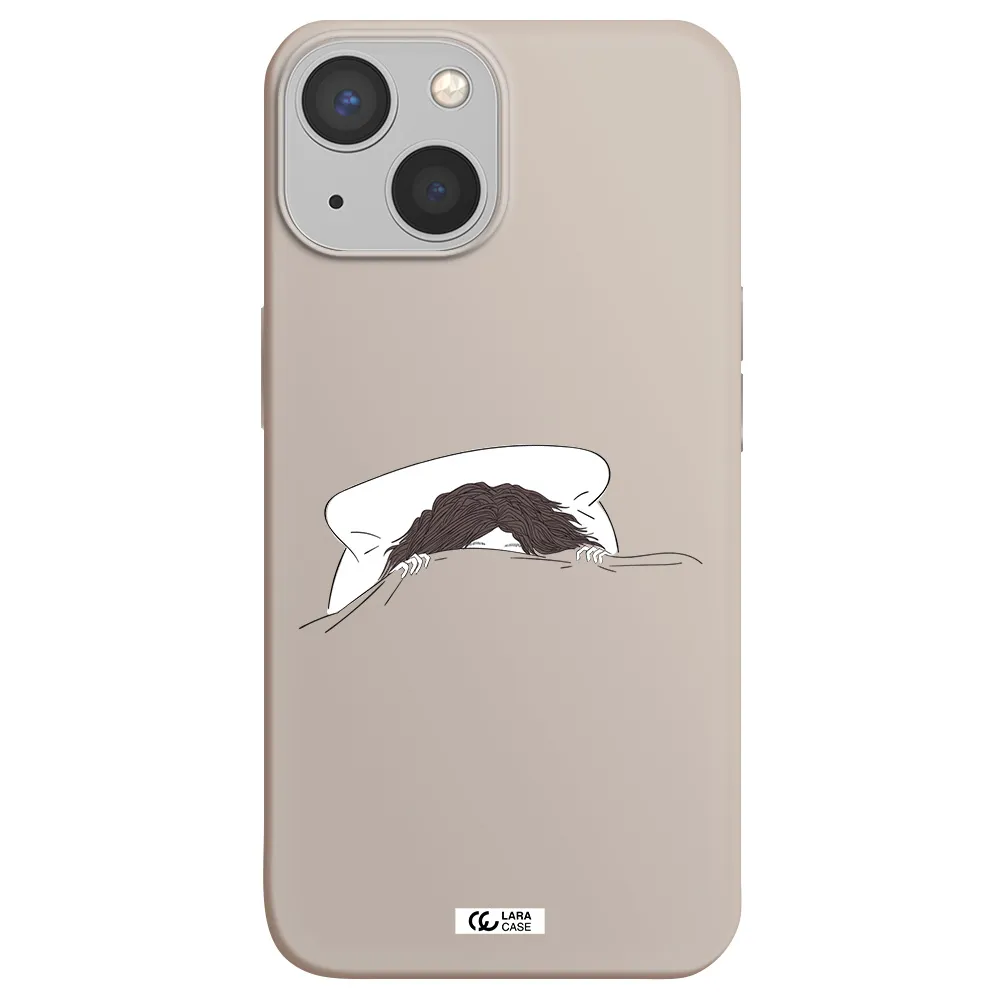 Do Not Wake Me Up Apple iPhone 13 Silicone Stone Case