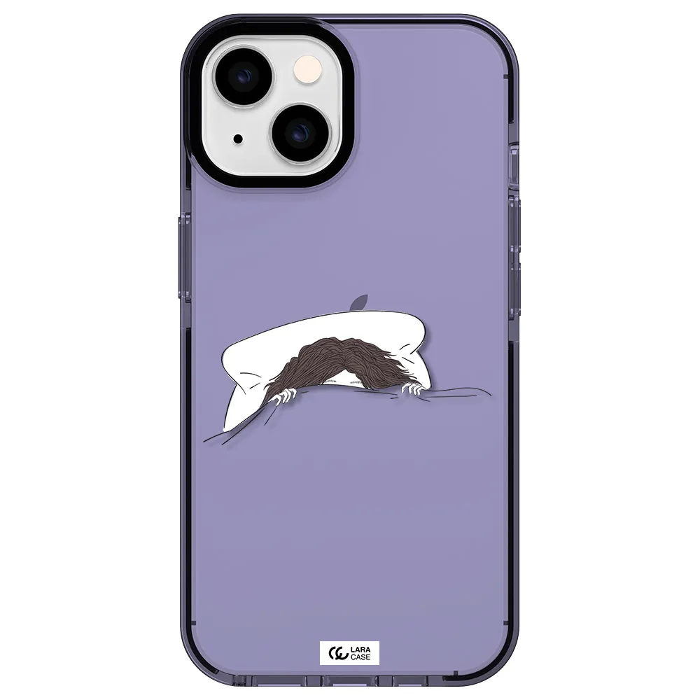 Do Not Wake Me Up Apple iPhone 14 impact Lilac Case