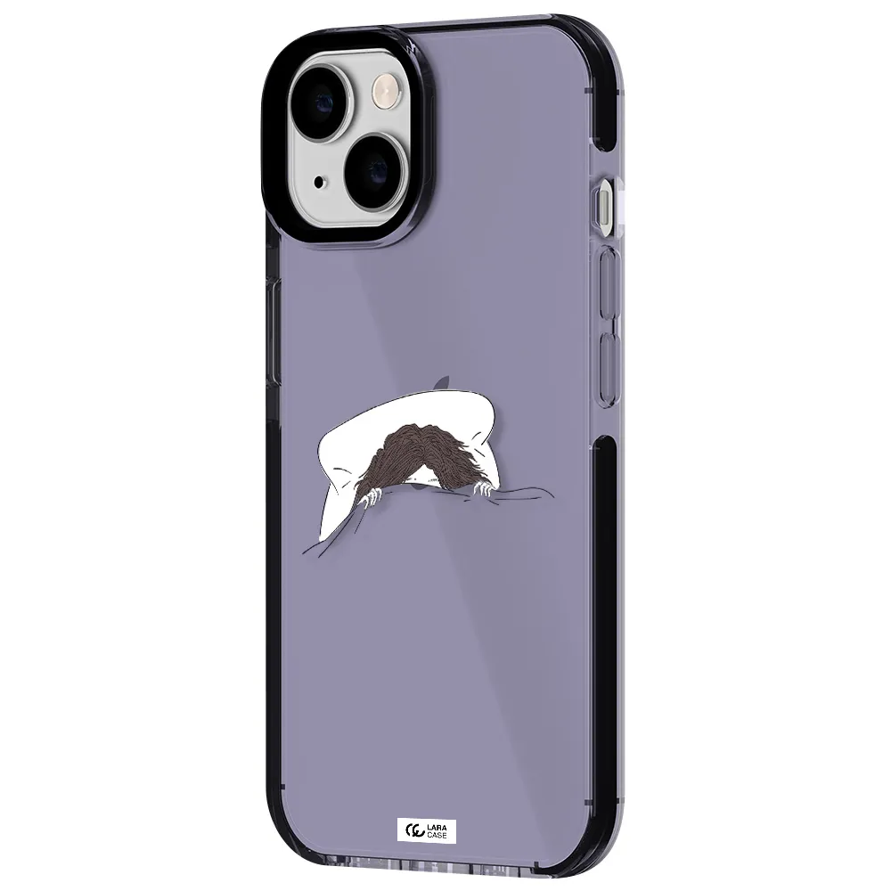 Do Not Wake Me Up Apple iPhone 14 impact Lilac Case