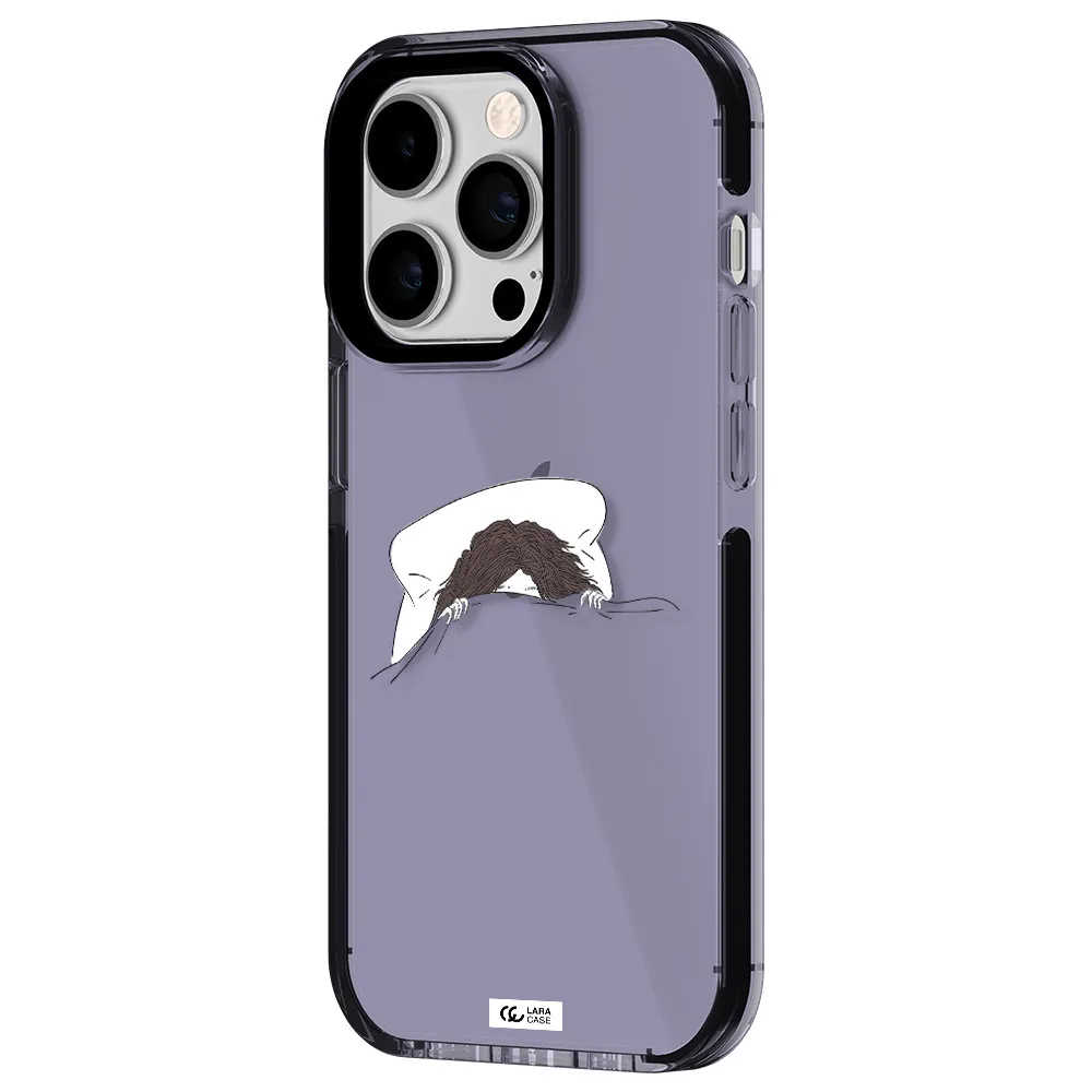 Do Not Wake Me Up Apple iPhone 14 pro impact Lilac Case