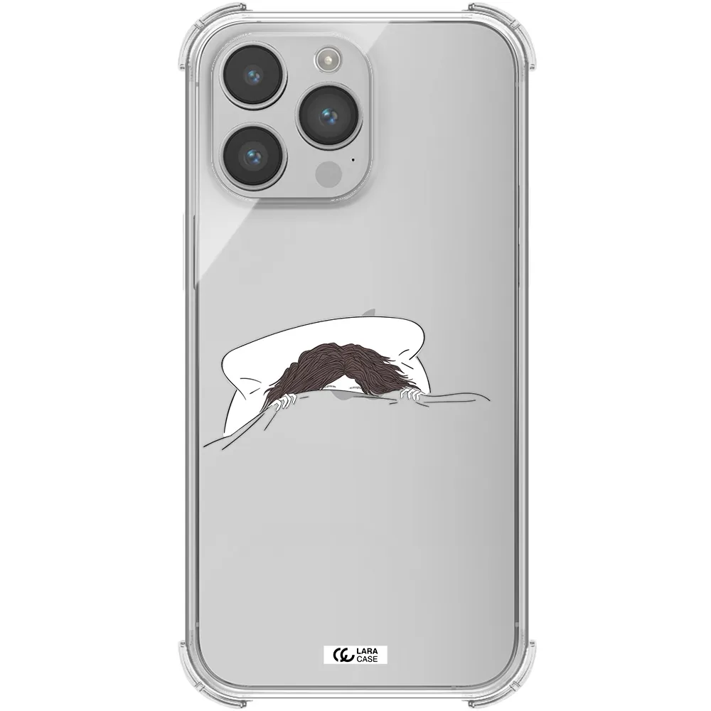 Do Not Wake Me Up Apple iPhone 14 pro max Clear PC Case