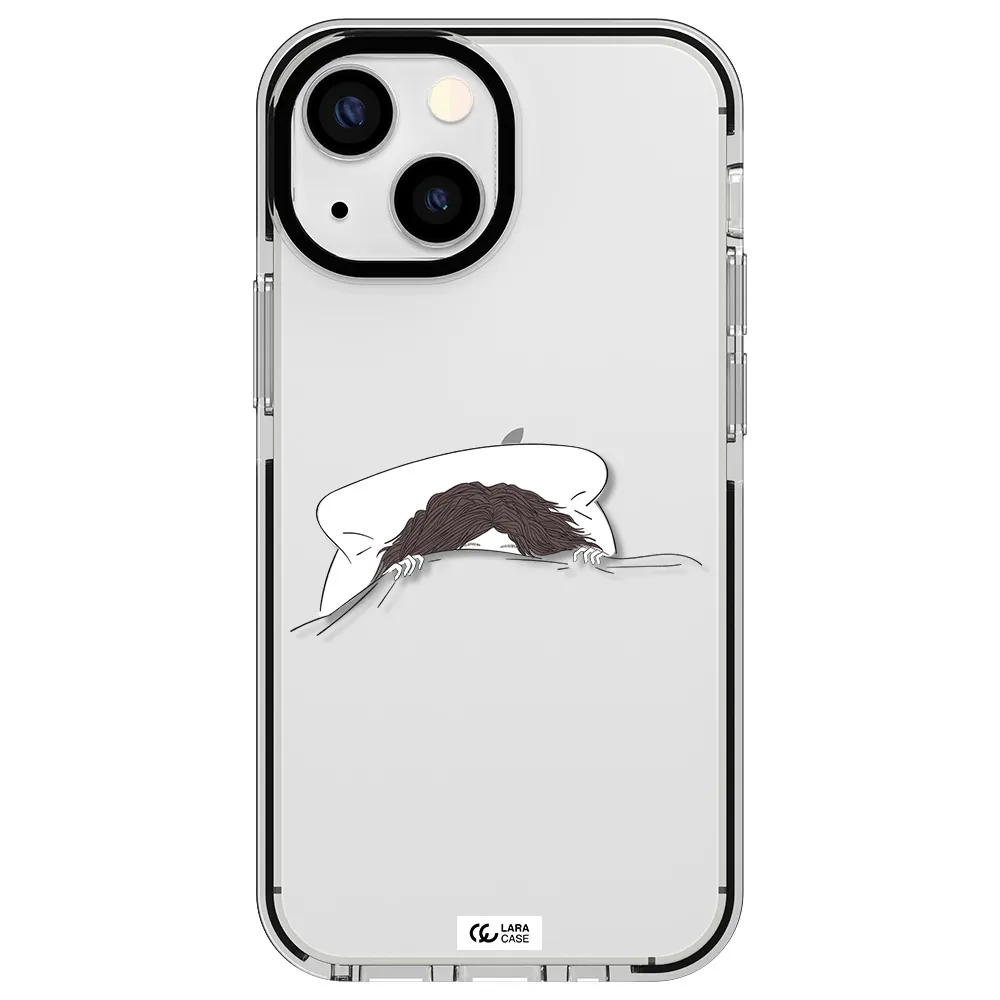 Do Not Wake Me Up Apple iPhone 15 impact black border Case